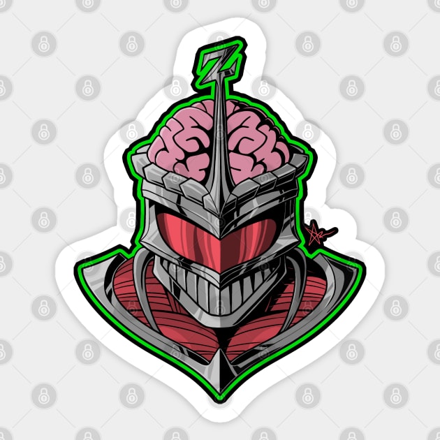 Lord Zedd Sticker by KyodanJr